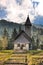 Chapel in Nassfeld mountain mountains Austria