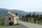 The Chapel next to vineyard in Napa Valley, California