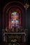 The Chapel of Our Lady at  Basilica of St-Sauveur blend into the cliff in Rocamadour, France