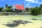 The chapel with red roof, Cap Malheureux, Mauritius