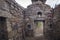 Chapel in religious stone in restoration, Portugal.