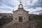 Chapel in religious stone in restoration, Portugal.