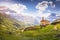 Chapel Sainte Marguerite in L Ecot, hamlet of Bonneval sur Arc, French alps