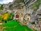 Chapel of San Bernabe in Ojo GuareÃ±a Natural Monument, Las Merindades, Burgos province, Castile Leon, Spain