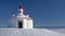 Chapel on the snowy hill