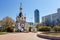 Chapel of St. Catherine at the Labor square in Yekaterinburg. Russia