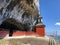 Chapel of St. Michael or Wildkirchli oder St. Michaels Kapelle in the Alpstein mountain range and in the Appenzellerland region