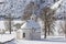 Chapel in Tyrol in winter