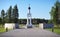 Chapel in the Victory Park, in the town of Smorgon, Belarus.