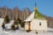 Chapel village in Siberia