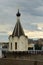 Chapel on the waterfront of the city.