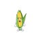 Character crying in the cartoon a corn