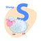 Character S Cheerful Sheep on ABC for Children