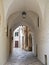 Characteristic alley of Conversano. Apulia.