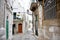 Characteristic alley in Ostuni, Apulia, Italy
