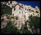 Characteristic buildings on the Amalfi coast