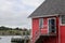 Characteristic house in the city of Lunenburg, Canada