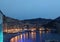 The characteristic seaside village of Camogli in the eastern Ligurian Riviera