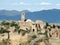 The characteristic town of Civita di Bagno Regio, Lazio, Italy