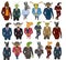 Characters of various animals in business suits