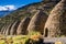 Charcoal Kilns (located in the Panamint Range) used in the production of coal from pine and juniper trees; Death Valley National