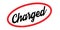 Charged rubber stamp