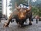 Charging Bull Statue on Wall Street