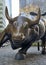 The Charging Bull is a Wall Street icon and popular tourist attraction located in downtown Manhattan.