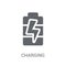 Charging icon. Trendy Charging logo concept on white background