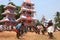 Chariots in temple festival