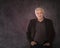 Charismatic man posing in the studio