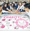 Charity Aid Donation Awareness Concept