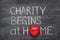 Charity begins heart