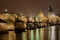 The Charle Bridge Prague at Night