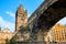 Charles bridge from below