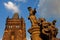 Charles Bridge bridge tower in Old Town