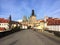 Charles Bridge, buildings on the embankment and the Bridge tower. Prague. Czech