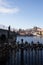 Charles Bridge and Prague Castle behind LoveLocks