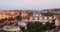 Charles Bridge, Prague, Czech Republic. Charles Bridge Karluv Most and Old Town Tower at sunset