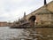 charles bridge in prague river vltava