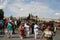 Charles Bridge _tourists