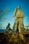Charles darwin statue in san cristobal island