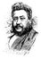 Charles Haddon Spurgeon, vintage illustration