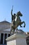 Charles III statue in Piazza del Plebiscito, Naples