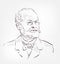 Charles Louis Alphonse Laveran vector sketch portrait face famous