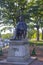 Charles Sumner Statue in Cambridge Common, Massachusetts, USA