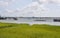 Charleston SC,August 7th:Cooper River Landscape from Charleston in South Carolina