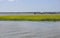Charleston SC,August 7th:Cooper River Landscape from Charleston in South Carolina