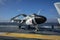 Charleston, South Carolina, United States, Novemner 2019, an A6 Intruder on the flight deck of the USS Yorktown