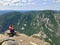 Charlevoix, high gorges of the Malbaie River, acropolis trail Drivers